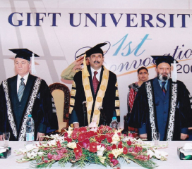 GIFT University Convocation with Punjab Governor