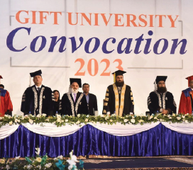 GIFT University Convocation with Punjab Governor