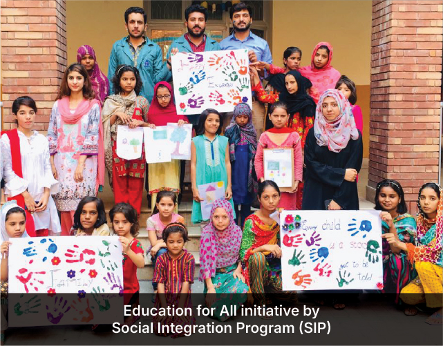 Education for All Initiative by Social Integration Program (SIP)