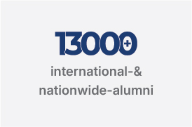 13000+ International & Nationwide Alumni