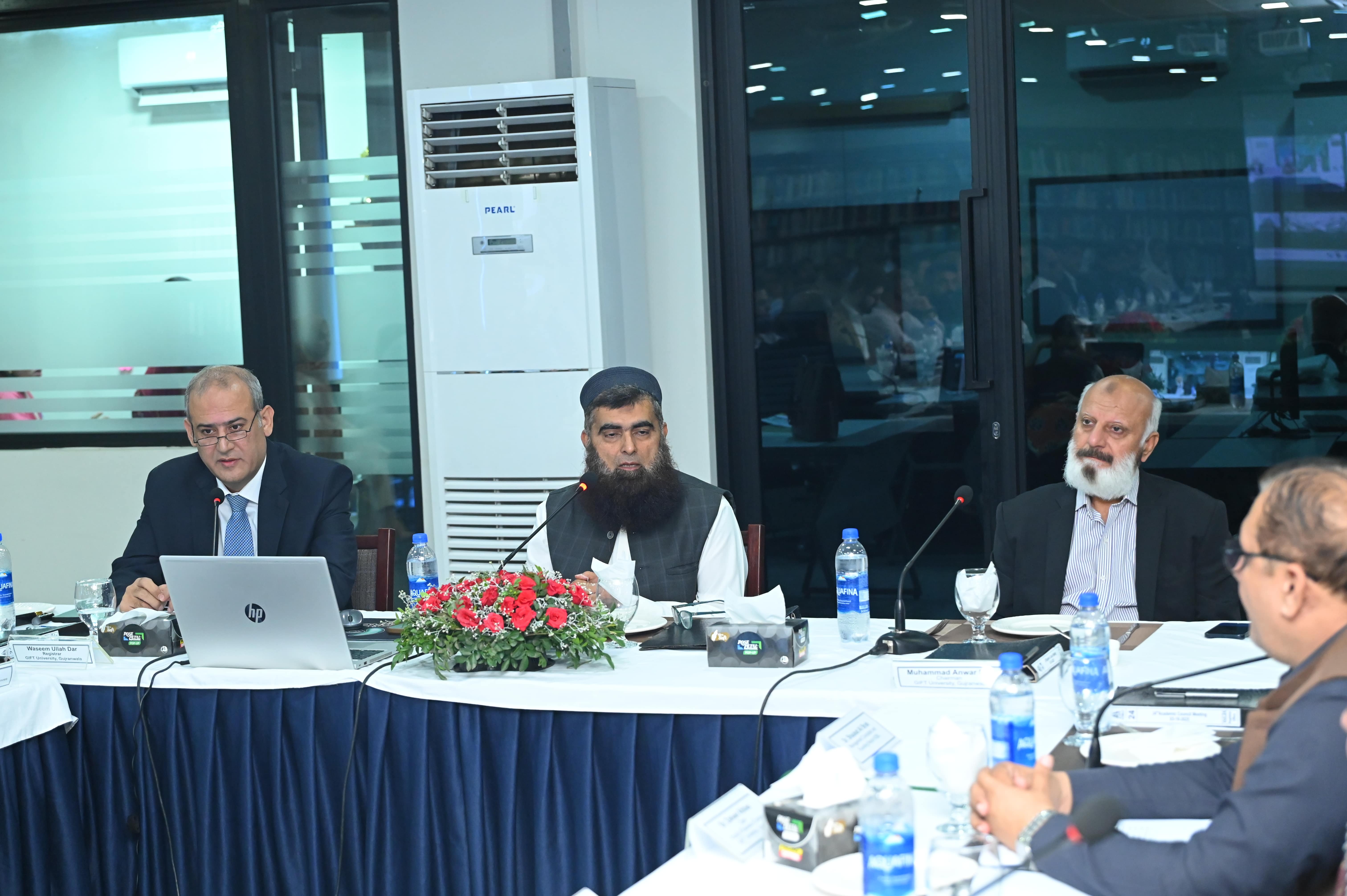 24th Academic Council Meeting at GIFT University Focuses on Curriculum Innovation and Policy Development