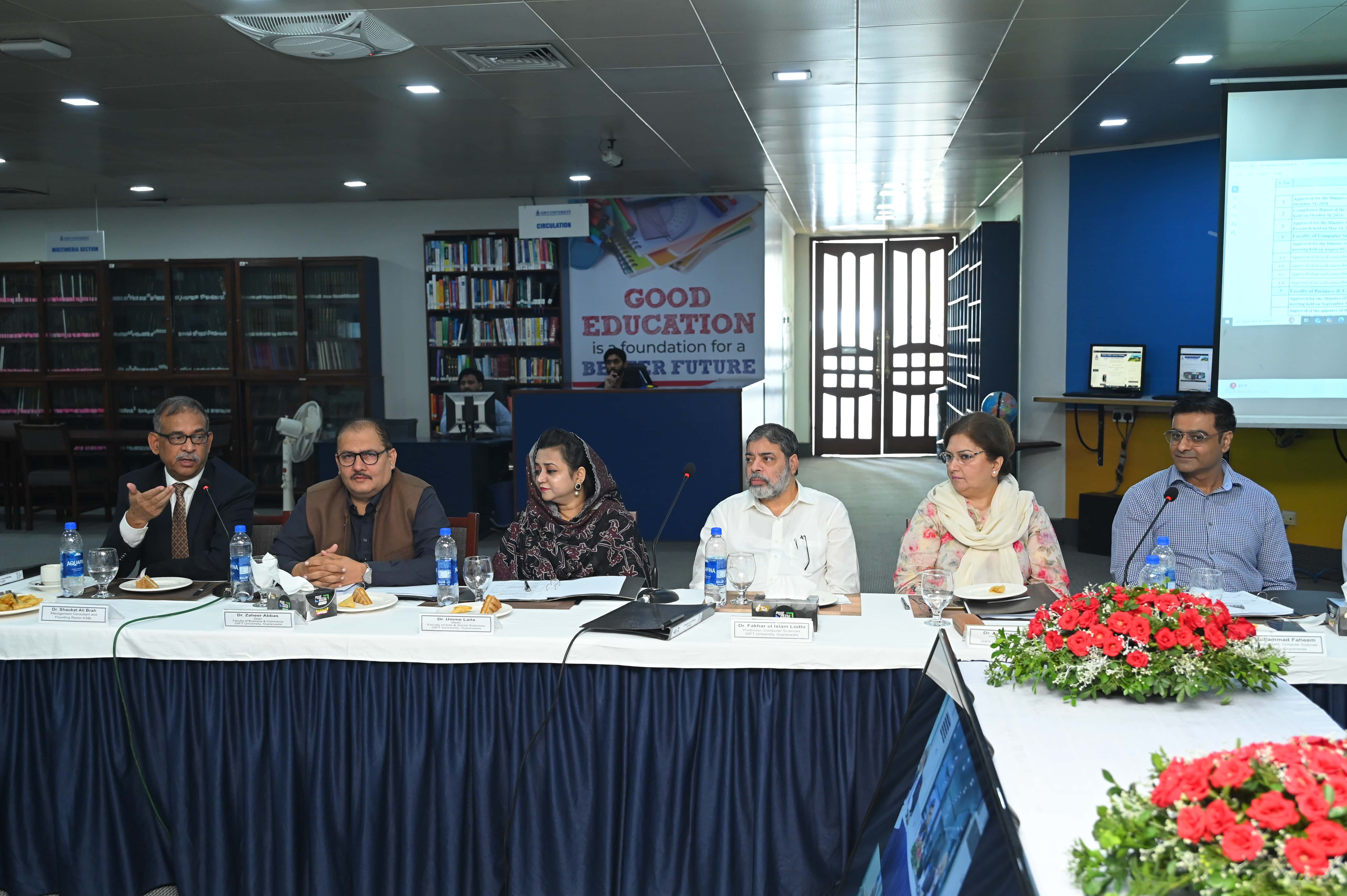 24th Academic Council Meeting at GIFT University Focuses on Curriculum Innovation and Policy Development - Image 2