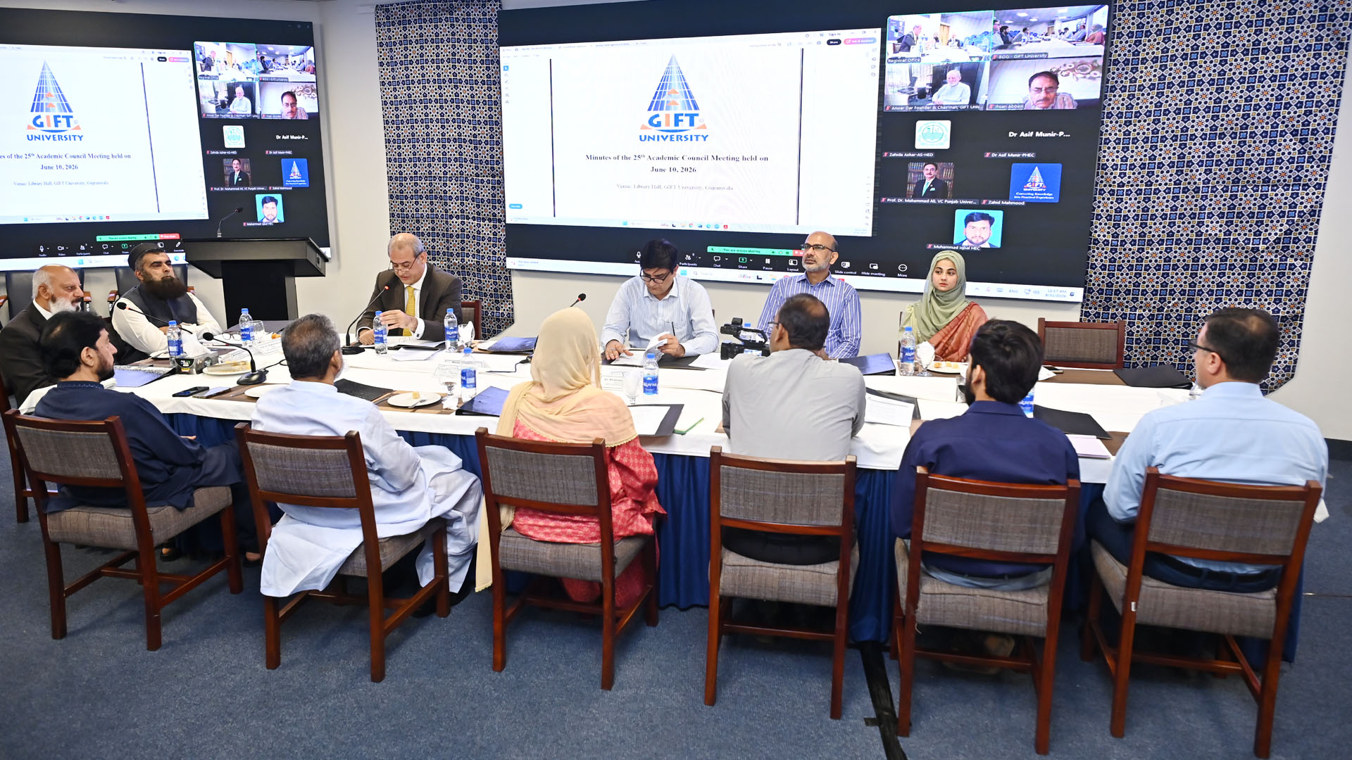 14th Meeting of the Board of Governors (BoG) – GIFT University