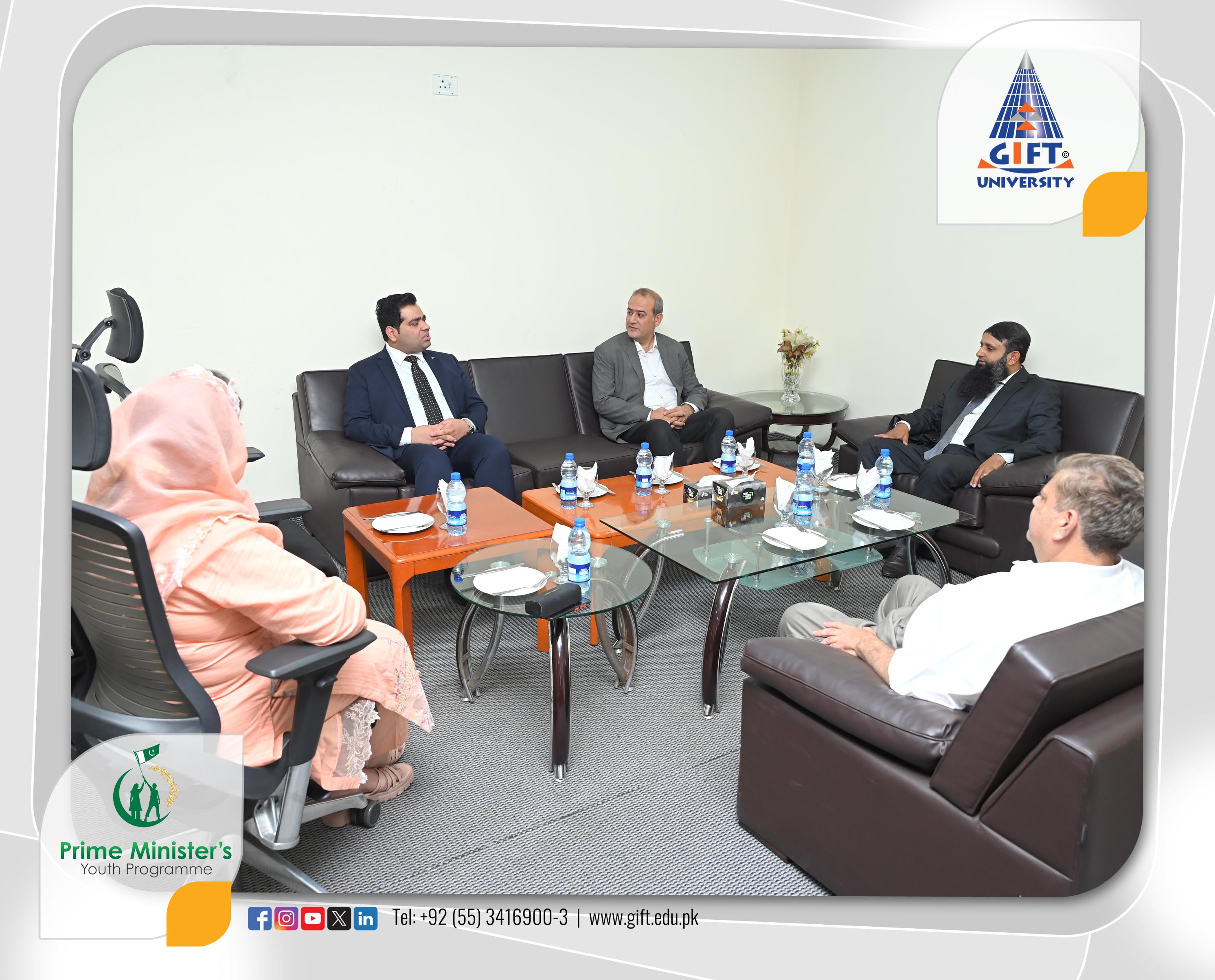 Focal Person PM Youth Programme Fahad Shahbaz Applauds GIFT University for Modern Educational Initiatives - Image 3