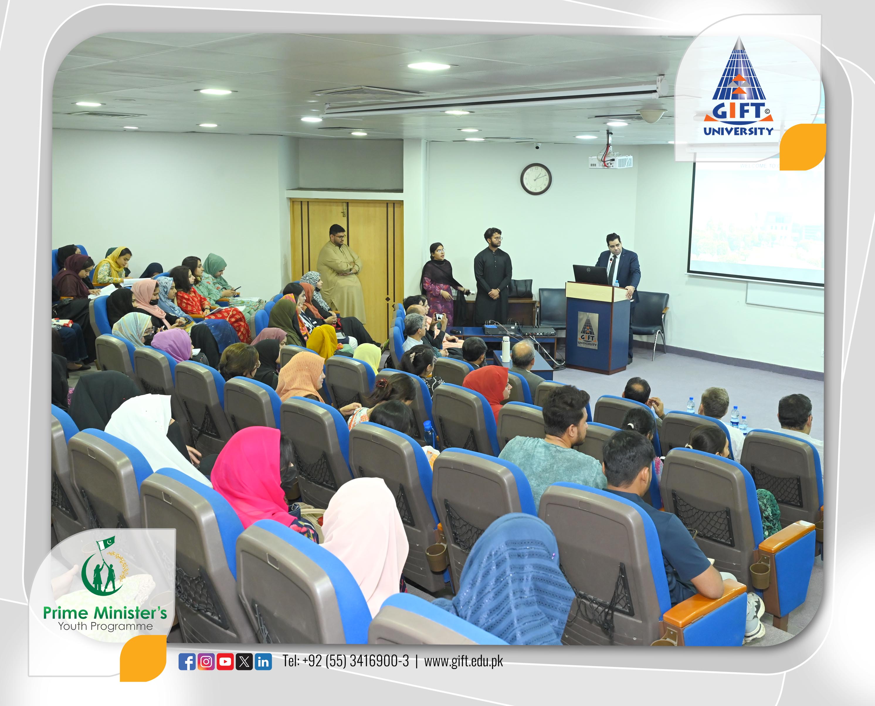 Focal Person PM Youth Programme Fahad Shahbaz Applauds GIFT University for Modern Educational Initiatives - Image 5