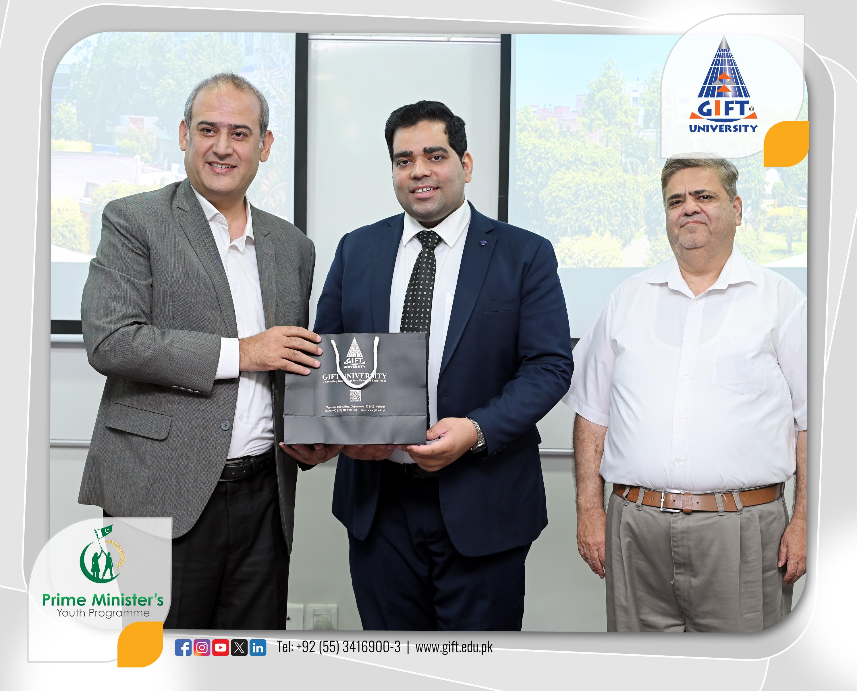 Focal Person PM Youth Programme Fahad Shahbaz Applauds GIFT University for Modern Educational Initiatives - Image 6