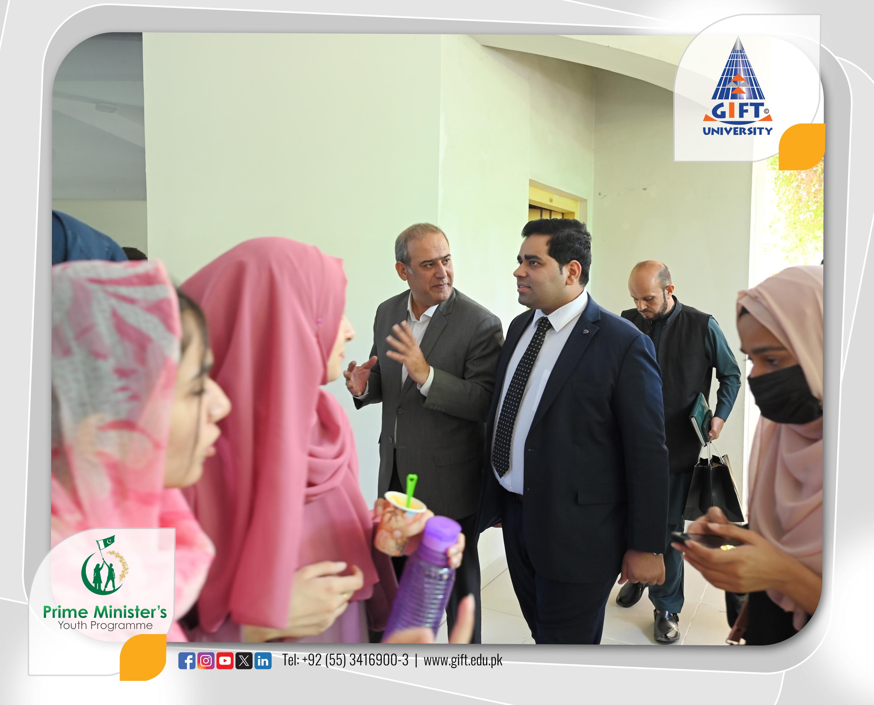 Focal Person PM Youth Programme Fahad Shahbaz Applauds GIFT University for Modern Educational Initiatives - Image 7