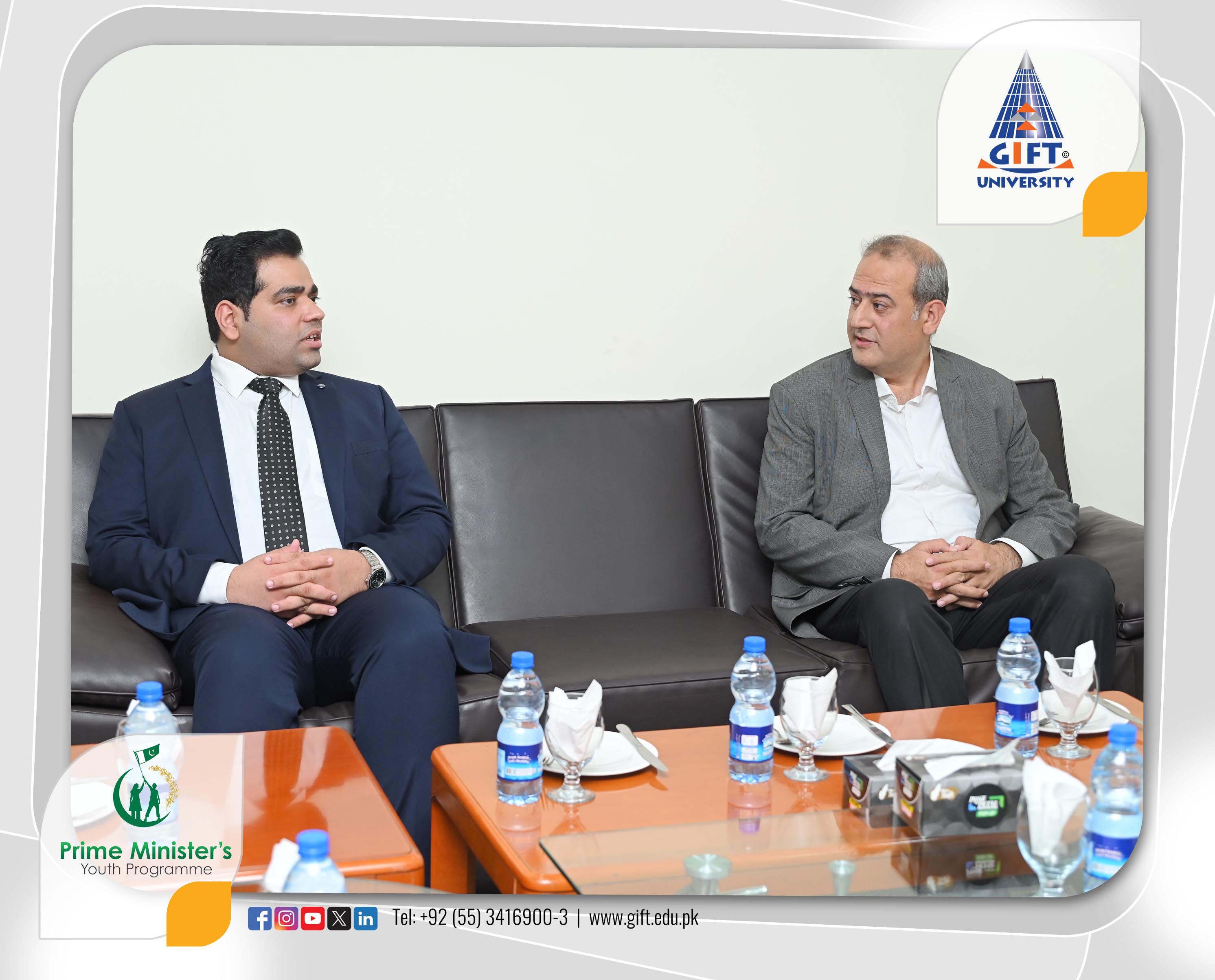 Focal Person PM Youth Programme Fahad Shahbaz Applauds GIFT University for Modern Educational Initiatives - Image 2