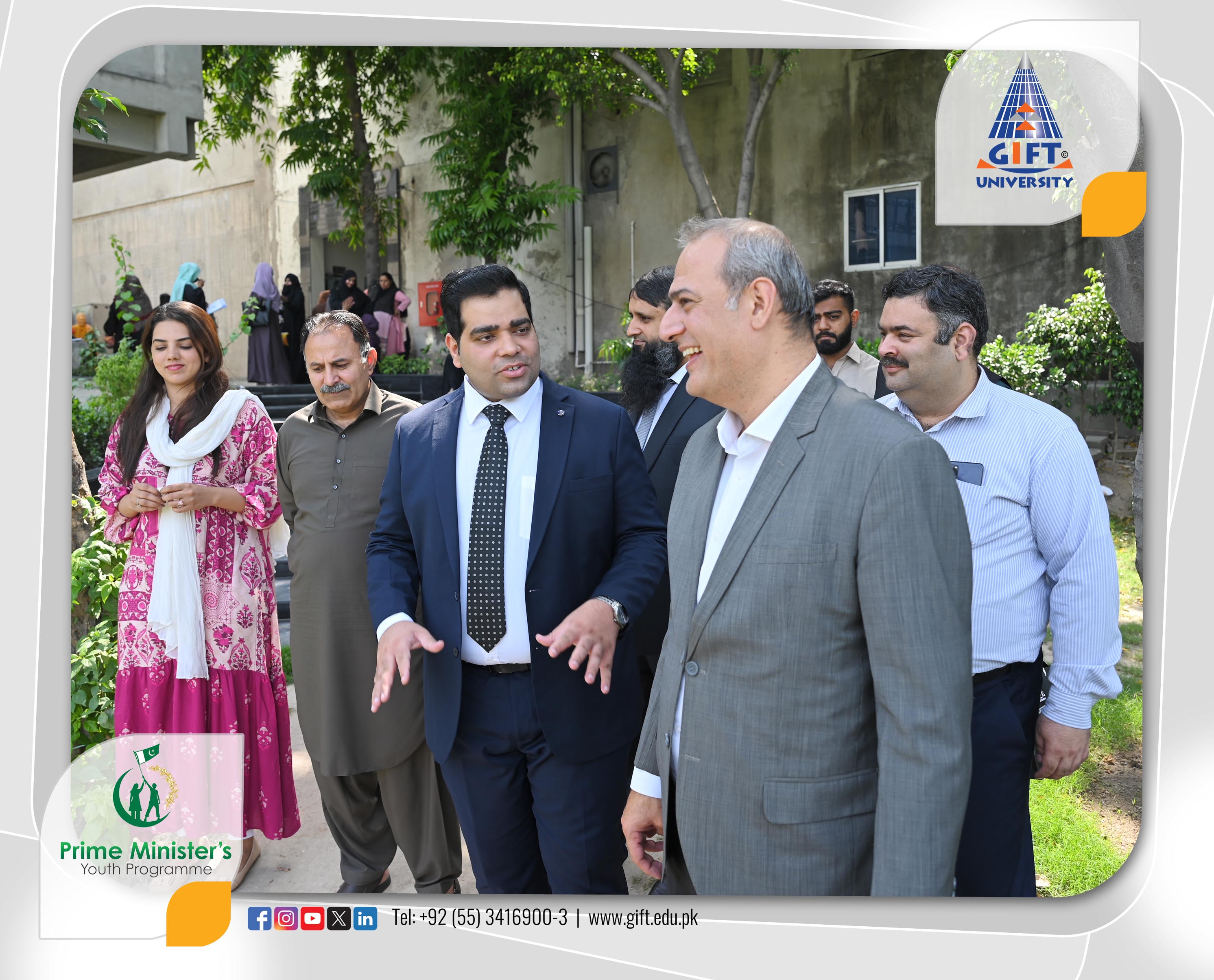 Focal Person PM Youth Programme Fahad Shahbaz Applauds GIFT University for Modern Educational Initiatives - Image 9