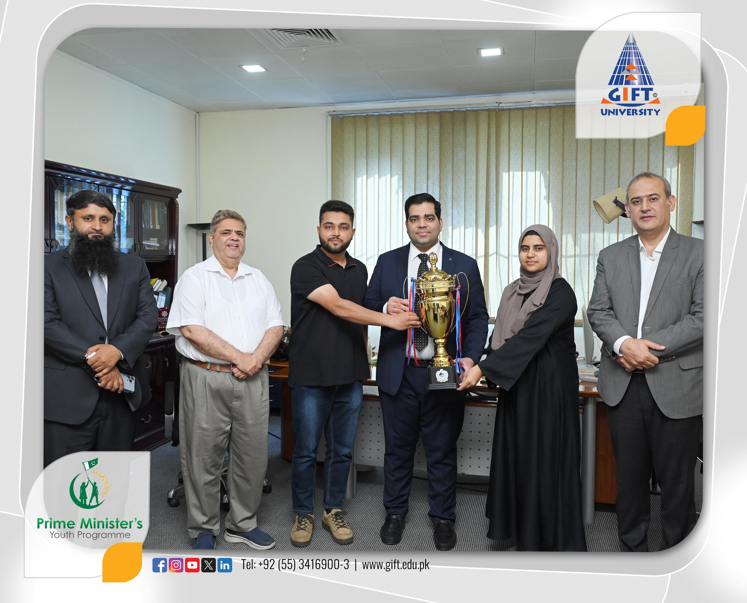 Focal Person PM Youth Programme Fahad Shahbaz Applauds GIFT University for Modern Educational Initiatives - Image 10