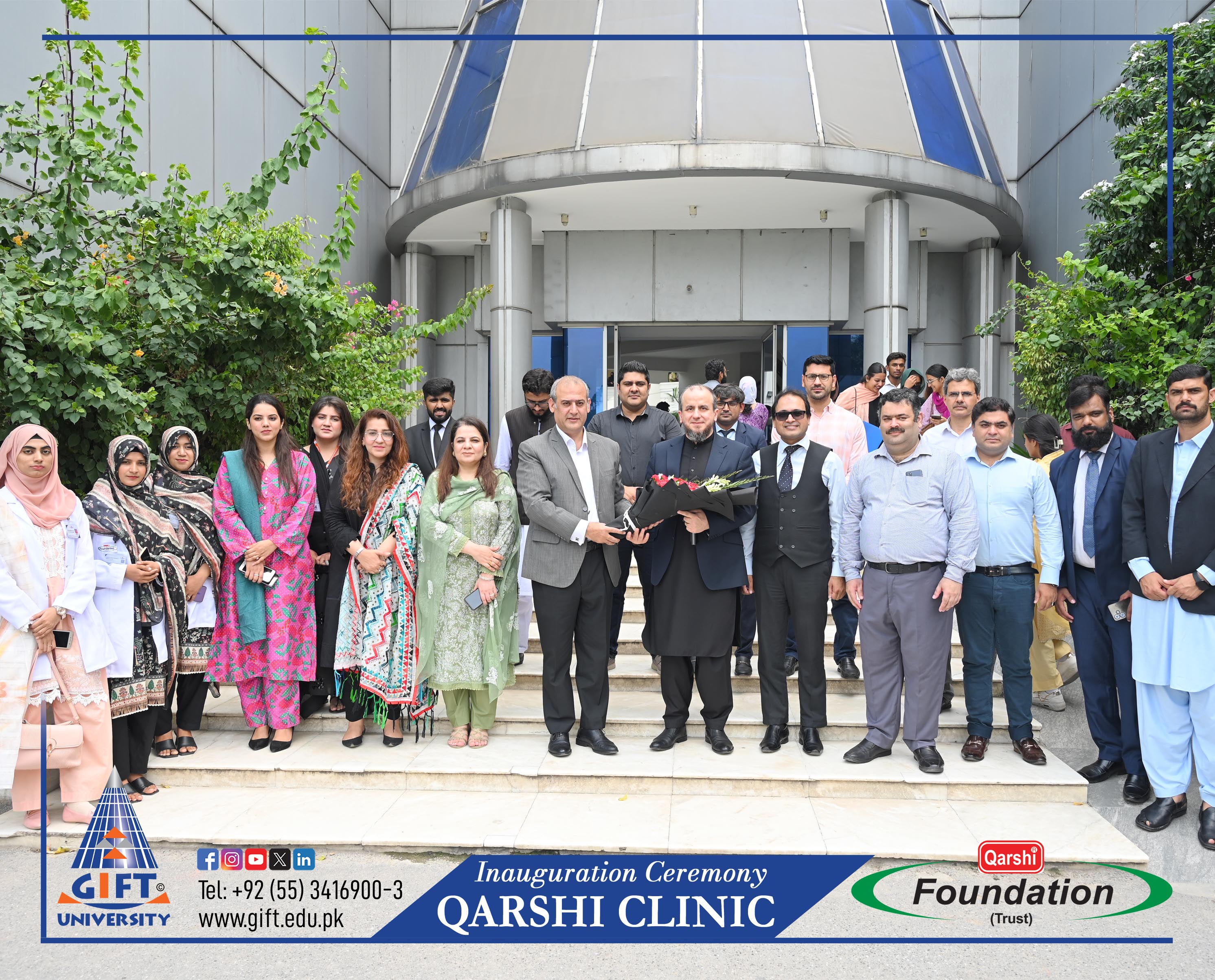 Inauguration: Qarshi Clinic of Natural Medicine GIFT University