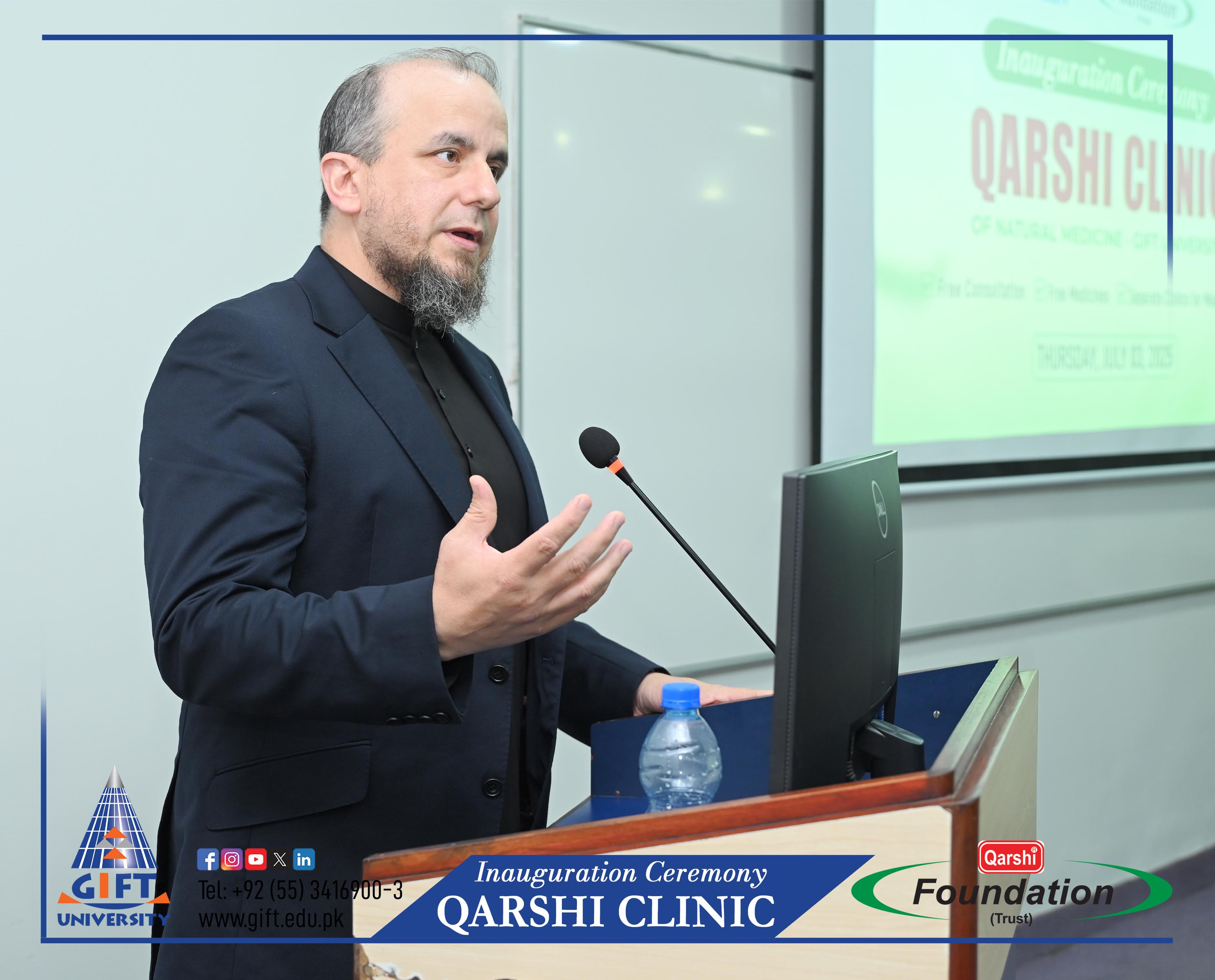 Inauguration: Qarshi Clinic of Natural Medicine GIFT University - Image 3