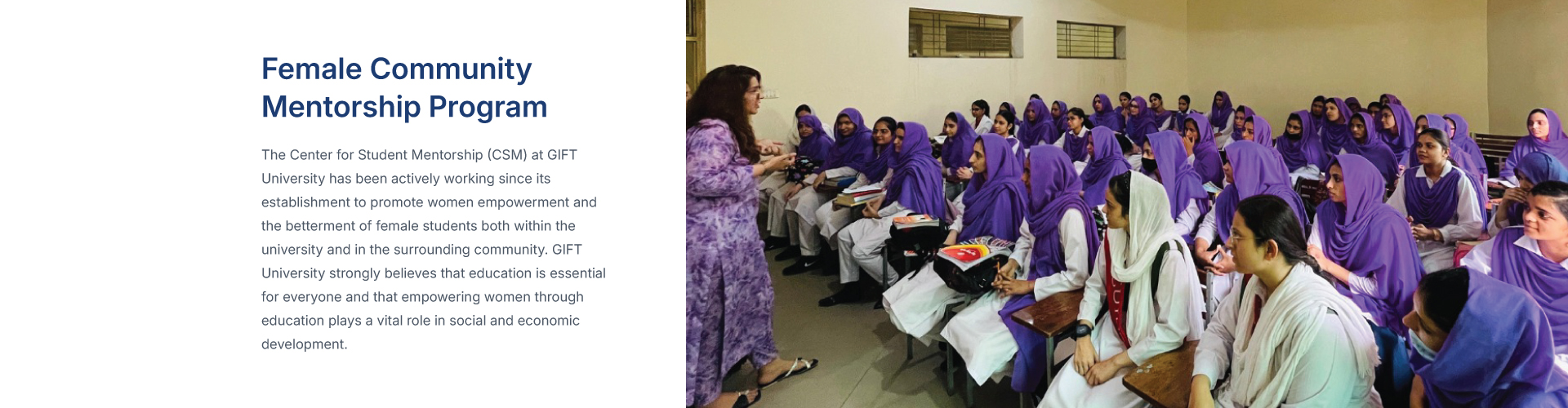 Female Community Mentorship Program